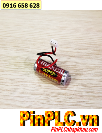 Maxell ER10/28 (Zắc trắng); Pin nuôi nguồn Maxell ER10/28 lithium 3.6v 2/3AAA (Xuất xứ NHẬT)